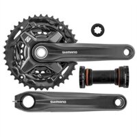 Bộ đùi đĩa Shimano FC-MT210-3 22/30/40T - 170mm - Đen