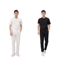 Bộ đũi nam Quần dài áo cộc tay cổ tàu thời trang đẹp TALYTI BD132