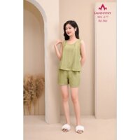 BỘ ĐŨI SANNYNY (quần đùi - áo sát nách)