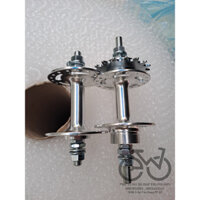 Bộ Đùm FIXED GEAR nhôm  bạc đạn, hub fixed gear nhôm 36/32 Lỗ Căm Kèm Nhông ( 1 bộ trước-sau)