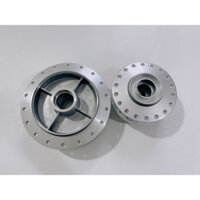 Bộ đùm mạ Crom & đùm bạc Sirius, đùm trước sau Sirius lắp như zin