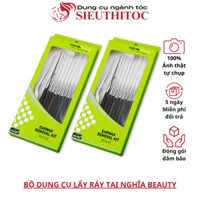 Bộ Dụng Cụ 10 Món Lấy Ráy Tai Cán Gỗ Nghĩa Beauty