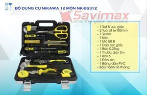 Bộ dụng cụ 12 món Nikawa NK-BS312