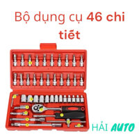 BỘ DỤNG CỤ 46 chi tiết , Bộ dụng cụ tháo lắp bu lông ốc vít đa năng