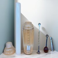 Bộ Dụng Cụ 5 món Pha Trà Chanh Giã Tay - Bình lắc 1000ml  - T0416