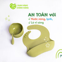 Bộ dụng cụ ăn dặm cho bé Mămmy chính hãng Baby Feeding Set