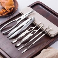 BỘ DỤNG CỤ ĂN HẢI SẢN 7 CHI TIẾT - DỤNG CỤ ĂN CUA GHẸ