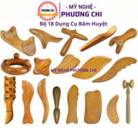 Bộ Dụng Cụ Ấn Huyệt, Cạo Gió Mát Xa Giúp Đả Thông Kinh Lạc Lưu Thông Khí Huyết | Mỹ Nghệ Phương Chi