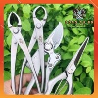 Bộ Dụng Cụ Bonsai Kìm, Cạp, Kéo Cắt Tỉa Cành Thép Trắng Hàng Đúc Nguyên Khối - Tổng Kho 89