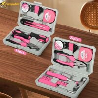 Bộ dụng cụ cầm tay 24 / 13 chiếc ZENPULSE, Bộ chìa khóa Allen Bộ dụng cụ sửa chữa búa, Máy cắt màu hồng bền đa năng Essentials DIY Tool Hộ gia đình