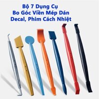 Bộ dụng cụ cao cấp dán decal, phim cách nhiệt bo các góc cạnh viền xe khó cho ô tô, xe máy
