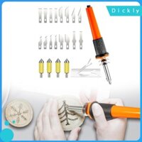 Bộ dụng cụ cắt dao nóng bằng điện dành cho người lớn di động Máy cắt vải dễ sử dụng