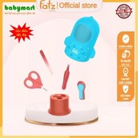 Bộ dụng cụ cắt móng tay kèm nhíp cho bé Fatzbaby FB8101SS