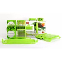 Bộ Dụng Cụ Cắt Rau Củ Nicer Dicer 10 Món màu Xanh ( Ngọc Linh Shop.)