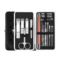 Bộ Dụng Cụ Chăm Sóc Cá Nhân 13 Món,Bộ Kìm Cắt Móng,Bộ Dụng Cụ Lấy Ráy Tai,Đèn Soi Tai HBH - Bộ Chăm Sóc Cá Nhân