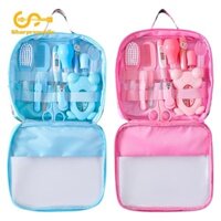 Bộ dụng cụ chăm sóc sức khỏe và chải lông cho bé với bàn chải tóc Lược có thể tái sử dụng Tông đơ cắt móng tay