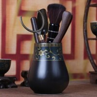 Bộ dụng cụ chơi trà TRÀ VŨ 5 món + ống đựng