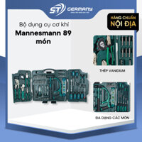 Bộ Dụng Cụ Cơ Khí Mannesmann 89 Món, Bộ Đồ Nghề Đa Năng, Hộp Dụng Cụ Sửa Chữa Nội Địa Đức GermanySnT ELC 530002
