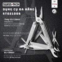 Bộ dụng cụ đa năng Swiss+Tech ST021006, Kìm bỏ túi đa năng 17 trong 1