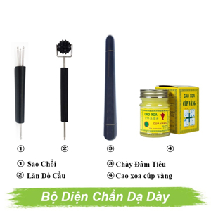 Bộ dụng cụ diện chẩn cơ bản 4 món