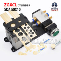 Bộ Dụng Cụ Đột Lỗ Che Vít Dùng Hơi 8 Và 15 mm SDA 50X10