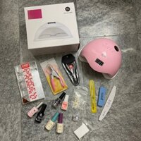 Bộ dụng cụ học làm nail , combo cốp đồ nail học sinh cá nhân làm tại nhà