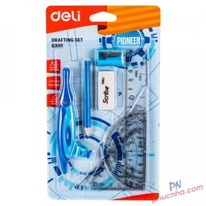 Bộ dụng cụ học sinh Deli G30001 - 8 món