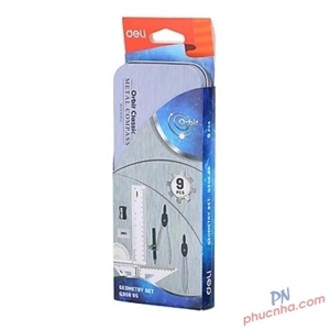 Bộ dụng cụ học sinh Deli G30695 - 9 món