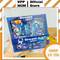 Bộ dụng cụ học tập 7 món cho bé, đồ dùng học tập làm quà tặng YC-8015