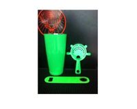 BỘ DỤNG CỤ INOX MÀU XANH 3 MÓN