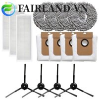 Bộ dụng cụ làm sạch hiệu quả cho Conga 13090 với bộ lọc Túi và bàn chải bụi