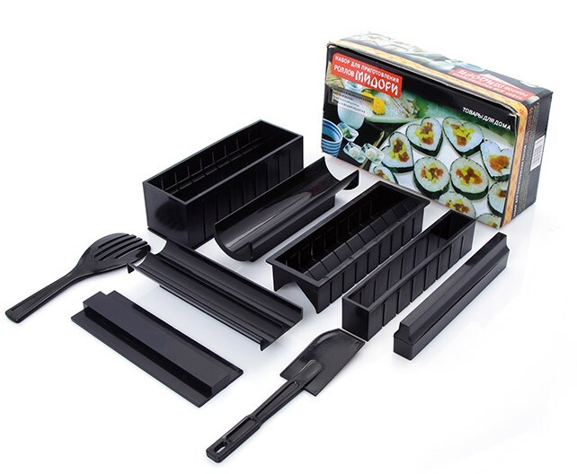 Bộ dụng cụ làm sushi cao cấp siêu tiện ích 10 món