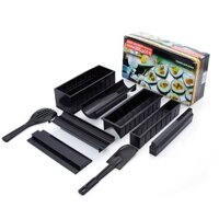 Bộ Dụng Cụ Làm Sushi 10 Món Chế Biến Món Sushi, Khuôn Làm Sushi Kimbap 10 Món
