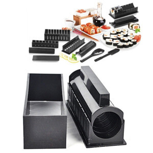Bộ dụng cụ làm sushi chất liệu nhựa cao cấp