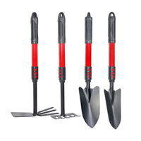 Bộ Dụng Cụ Làm Vườn, Combo 4 Món Cuốc Xẻng Trồng Cây Dài 44cm Siêu Bền Và Cực Chắc Chắn (BDC-4MZN).