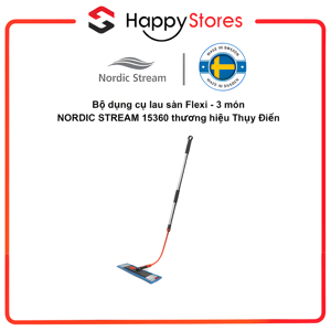 Bộ dụng cụ lau sàn Nordic Stream Flexi - 3 món