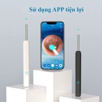 Bộ Dụng Cụ Lấy Ráy Tai Có Gắn Camera Nội Soi Đa Năng Có camera Và Đèn led Kết Nối Điện Thoại Hình Ảnh Sắc Nét
