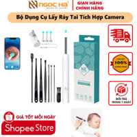 Bộ Dụng Cụ Lấy Ráy Tai, NE3 Có Gắn Camera, Nội Soi Đa Năng Full HD Hình Ảnh Sắc Nét, Dành Cho Mọi Lứa Tuổi