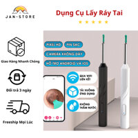 Bộ Dụng Cụ Lấy Ráy Tai NE3 Có Gắn Camera Nội Soi Đa Năng Kết Nối Điện Thoại Hình Ảnh Sắc Nét Dùng Cho Mọi Lứa Tuổi