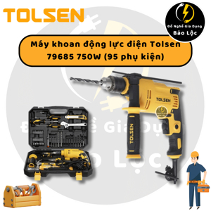 Bộ dụng cụ máy khoan Tolsen 79685 - 710W