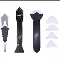 Bộ dụng cụ miết keo silicon xây dựng cạo trét keo silicon vuốt keo silicon làm mạch keo dán khe hở chống thấm