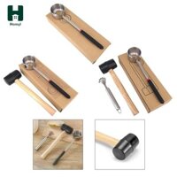 Bộ dụng cụ mở dừa thủ công Homyl dành cho máy cạo và búa dừa non, Nhẹ & Dễ mang theo