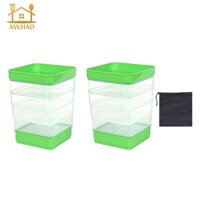 Bộ dụng cụ nảy mầm hạt giống, nhà kính microgreens cho cỏ linh lăng bông cải xanh