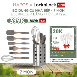 Bộ dụng cụ nhà bếp 7P Lock&Lock CKT226