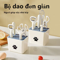 Bộ Dụng Cụ Nhà Bếp, Dao Cắt Trái Cây, Kéo, Máy Bào Trái Cây Và Rau Quả, Dụng Cụ Mở Chai, Bộ Kết Hợp Đa Chức Năng