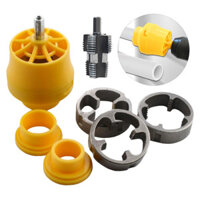 Bộ dụng cụ ren ống nhựa Pvc Dụng cụ làm ren bằng nhựa Pvc Bộ dụng cụ khoan điện với 3 khuôn để sửa chữa gia đình và hệ thống nước chuyên nghiệp 1 / 2 3 / 4 1 Dụng cụ làm ren bằng nhựa Pvc