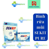 Bộ Dụng Cụ Rửa Mũi Xoang Seakit Nam Hà(1bình+ 30gói muối)