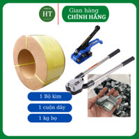 Bộ dụng cụ siết dây đai nhựa có kèm theo dây và đai sắt loại tốt