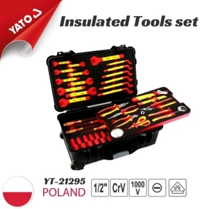Bộ dụng cụ sửa chữa cách điện chuyên dụng 1000V 49 chi tiết YT-21295