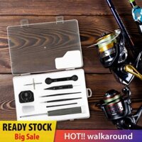 Bộ dụng cụ sửa chữa câu cá DIY Bộ dụng cụ bảo trì máy câu cá Baitcasting [walkaround.vn]